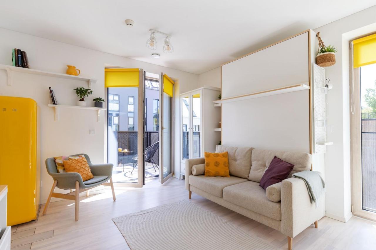 Yellow Studio Paupys Lejlighed Vilnius Eksteriør billede